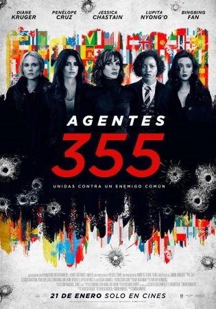 Agentes 355  HDCAM MP4 Castellano Latino