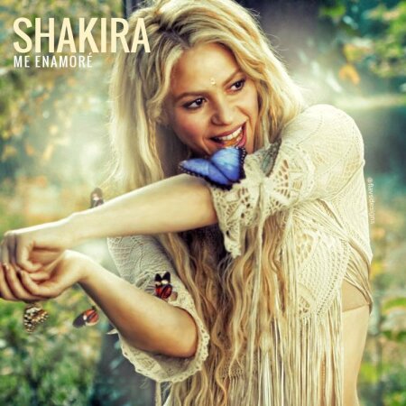 Shakira - Me Enamore (Single) (2017) [Mp3~320kbps]