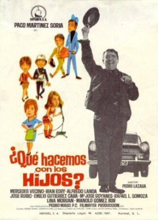 ¿Qué hacemos con los hijos? (1967 Comedia Pedro Lazaga) DVDrip