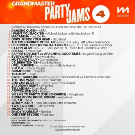 VA - Mastermix Grandmaster Party Jams 4 (2024) Mp3 320kbps