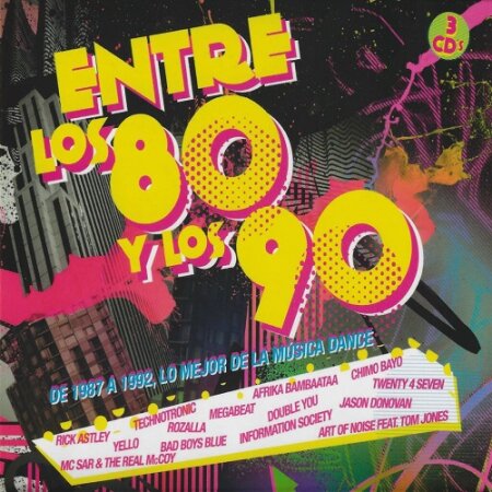 Entre Los 80 Y Los 90 - 3 CD's - Mp3