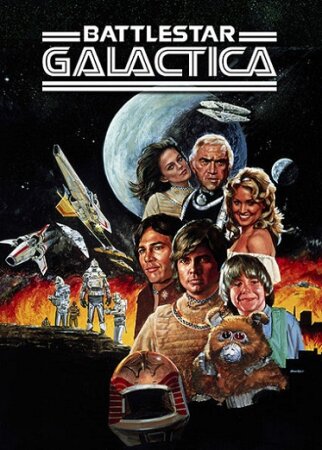 Galáctica, el universo en guerra (TV) (1978 Ciencia ficción Richard A. Colla) HDrip