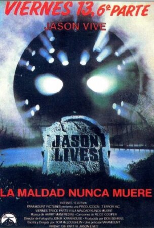 Viernes 13. 6ª Parte: Jason vive (1986 terror Tom McLoughlin) HDrip