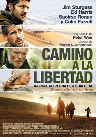 Camino a la libertad (2010 aventuras Peter Weir) HDrip XviD Castellano