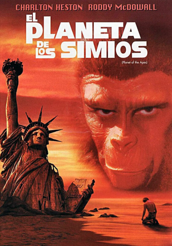 El planeta de los simios (1968).HD 1080p.