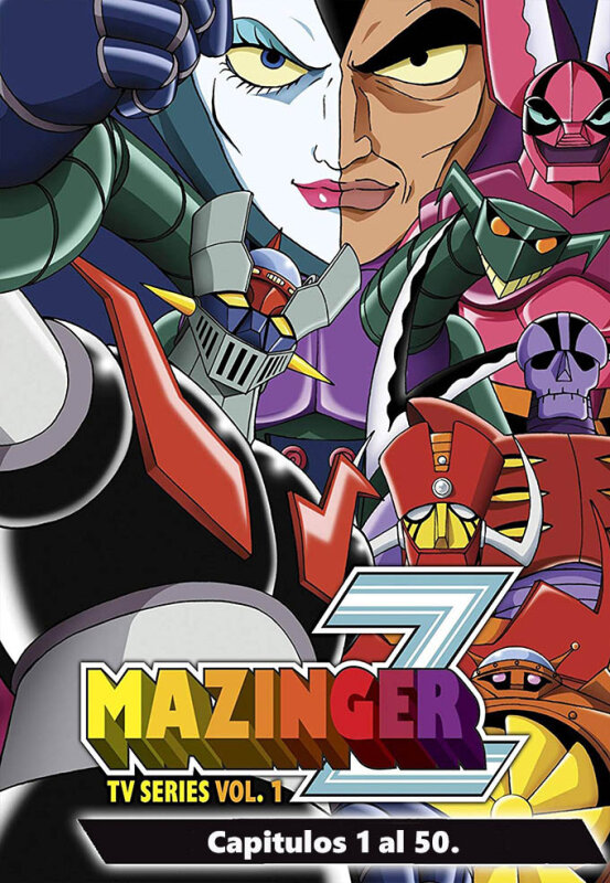 Mazinger Z (Serie Animación 1972) Cap.1 al 50.