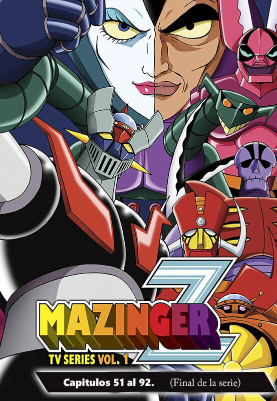 Mazinger Z (Serie Animación 1972) Cap.51 al 92.