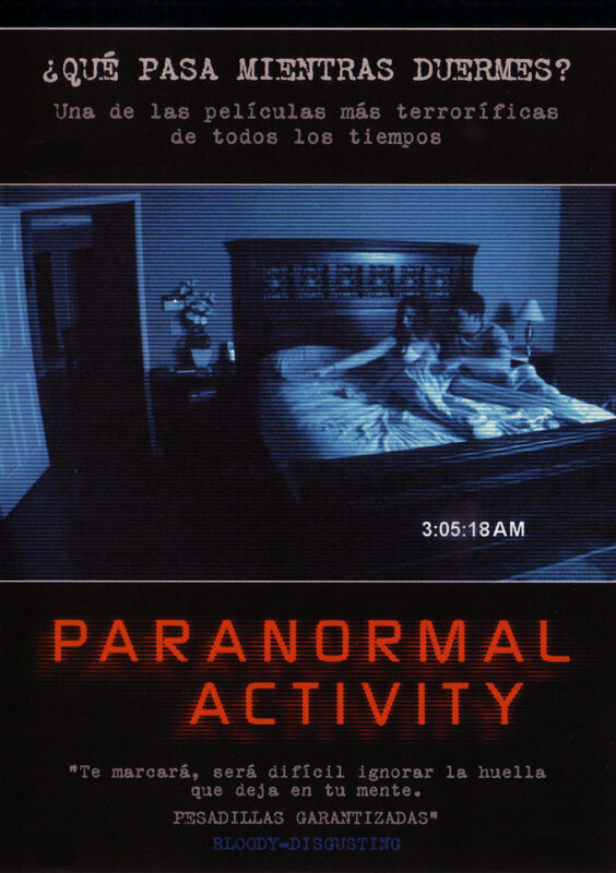 Paranormal activity (2007). HD 1080p.