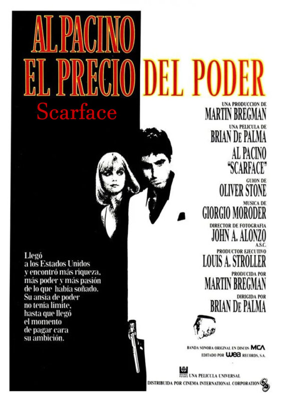Scarface,el precio del poder (1983).HD 1080p.