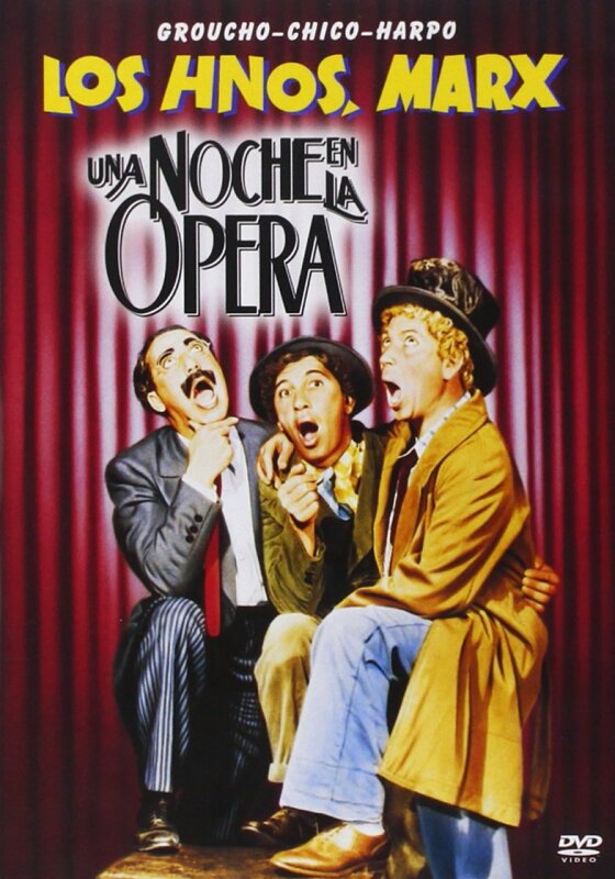 Una noche en la opera DVDRip MP4 Castellano