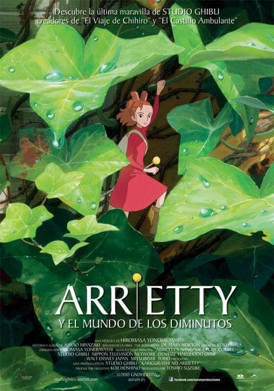 Arrietty y el mundo de los diminutos (2010).HD 1080p.