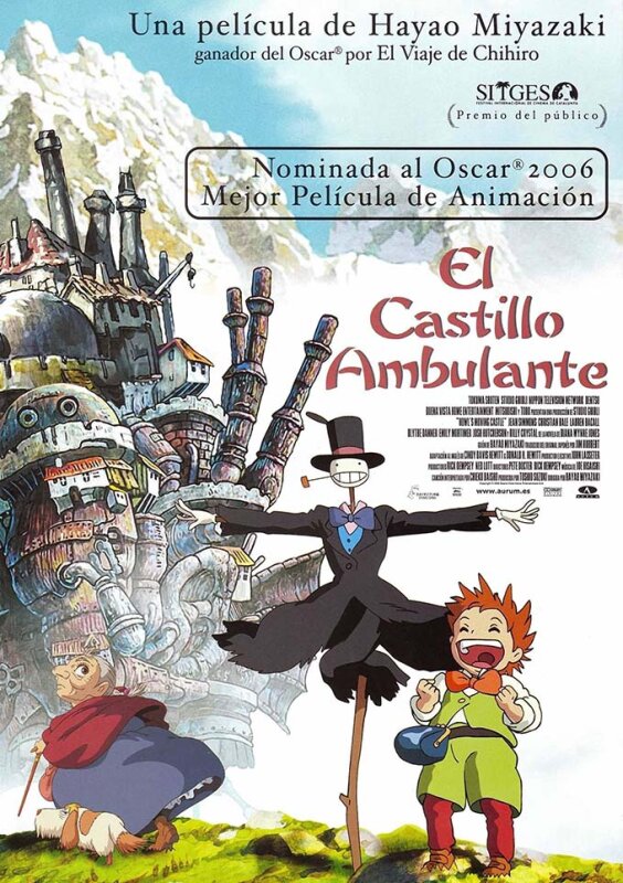 El castillo ambulante (2004).BDrip 1080p.
