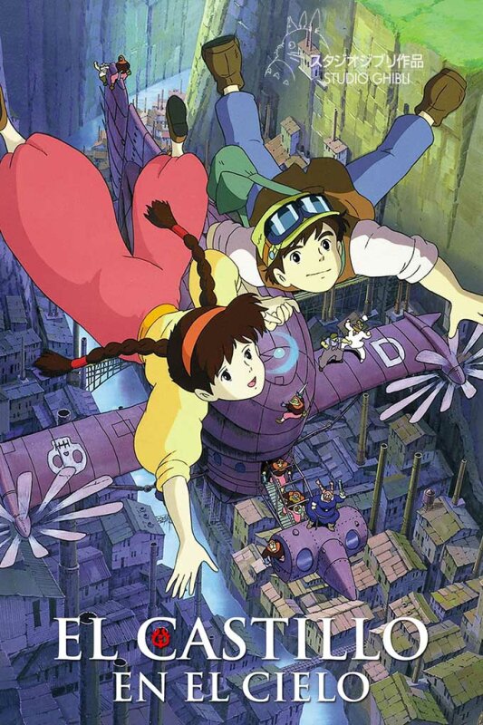 El castillo en el cielo (1986). BDrip 1080p.