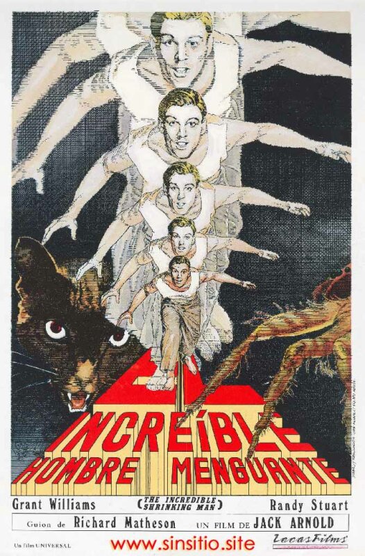 El increible hombre menguante (1957). HDrip 720p.