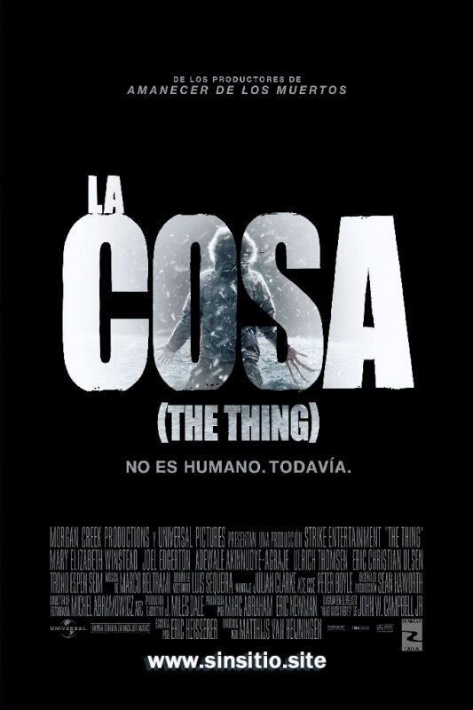 La cosa (2011). BDrip 1080p (Spanish-English+Subs).