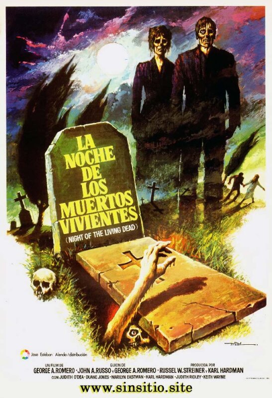 La noche de los muertos vivientes (1968).(Remasterizada) BDrip 1080p + V.Coloreada + Audio Original de la época.