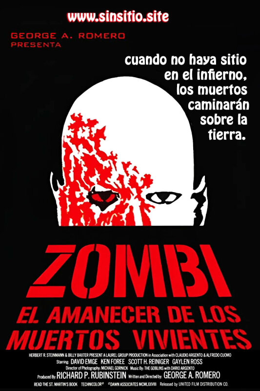 Zombi,El amanecer de los muertos (1978). MicroHD 1080p.