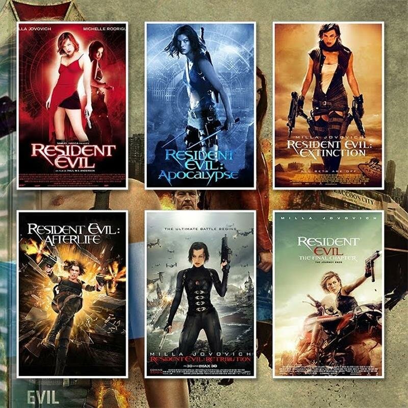 SAGA RESIDENT EVIL Y EXTRAS