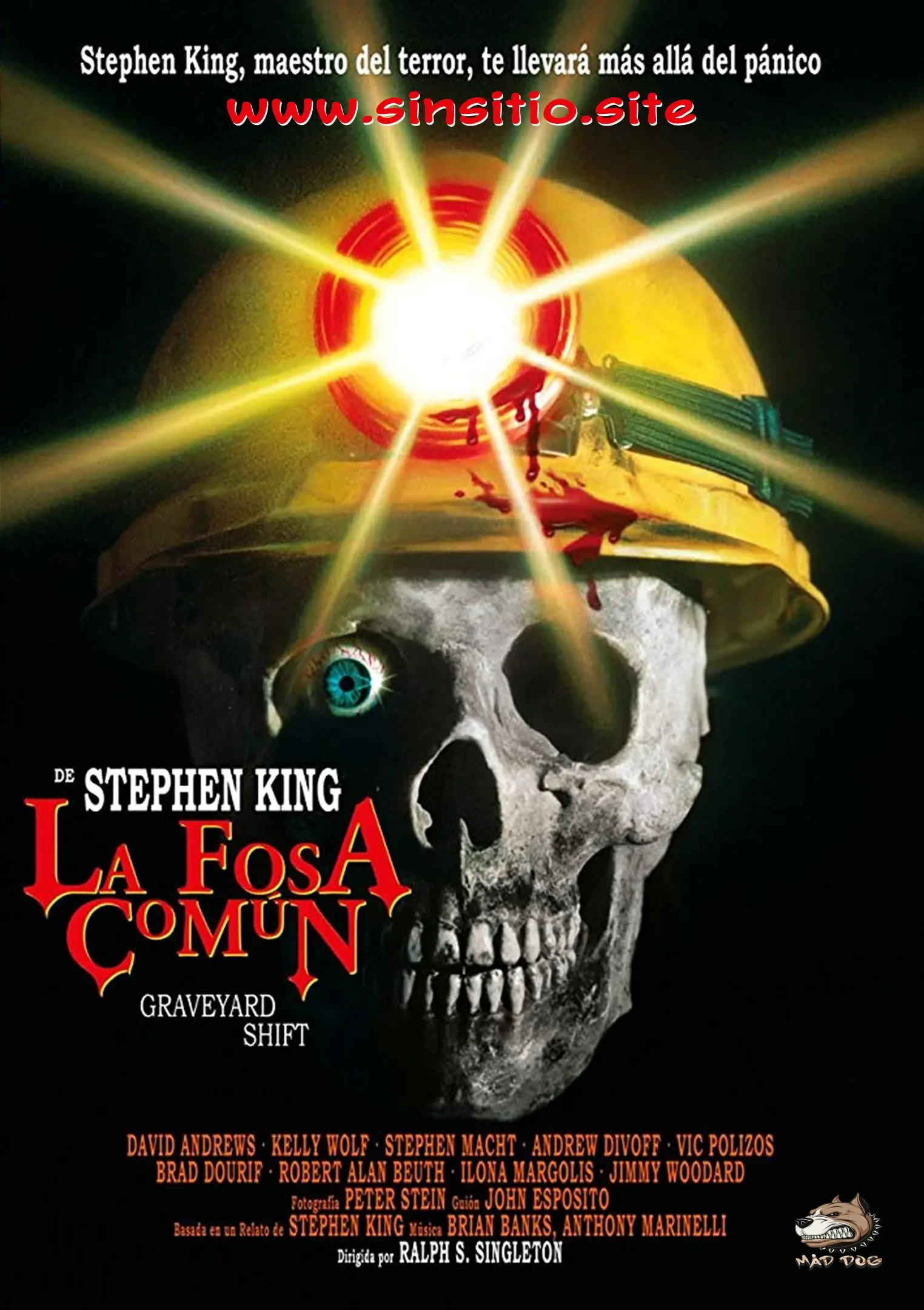 La Fosa Comun (1990).(Graveyard Shift) BDrip 1080p (Spanish-English+Subt)