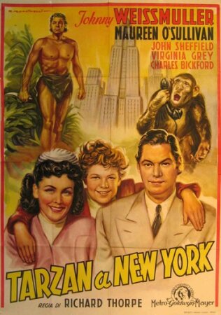 Tarzán en Nueva York (1942 Aventuras) DVDrip