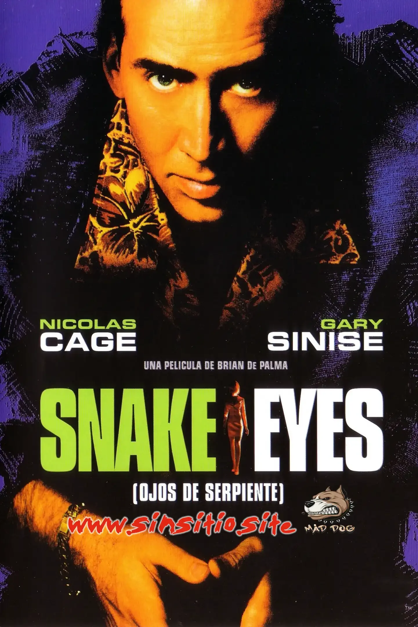 Ojos de serpiente (Snake Eyes) (1988).(Brian De Palma) HEVC BDRip 1080p (Spanish-English+Subt)