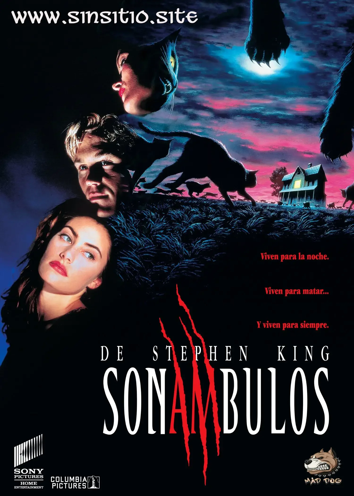 Sonámbulos (Sleepwalkers) (1992). BDRip 1080p (Spanish+Subt)