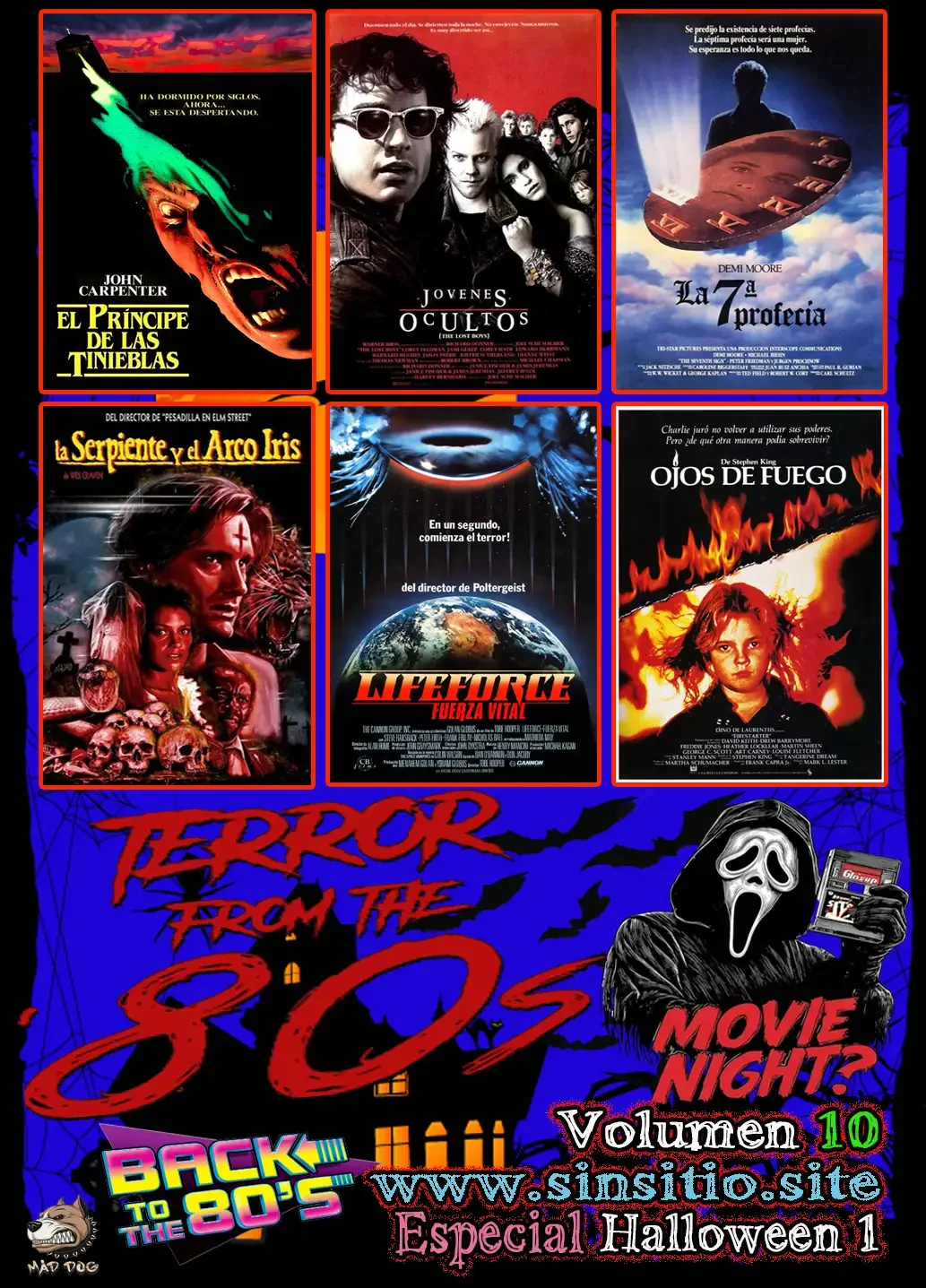 Back to the 80´s (Pelis de los 80) Volumen 10 (Especial halloween 1)
