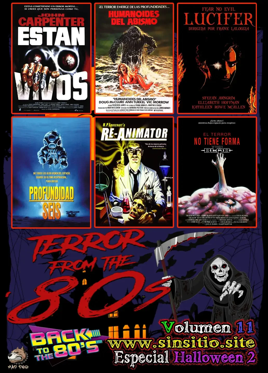 Back to the 80´s (Pelis de los 80) Volumen 10 (Especial halloween 2)