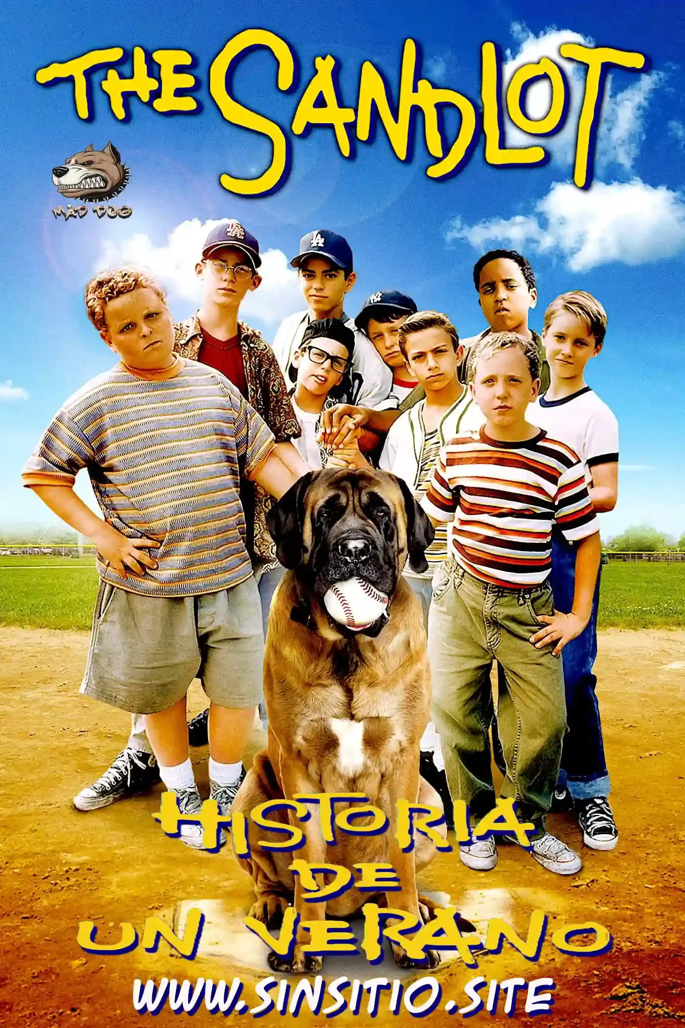 The Sandlot Historia de un verano (1993). HDRip 1080p (Spanish-English+Subt)
