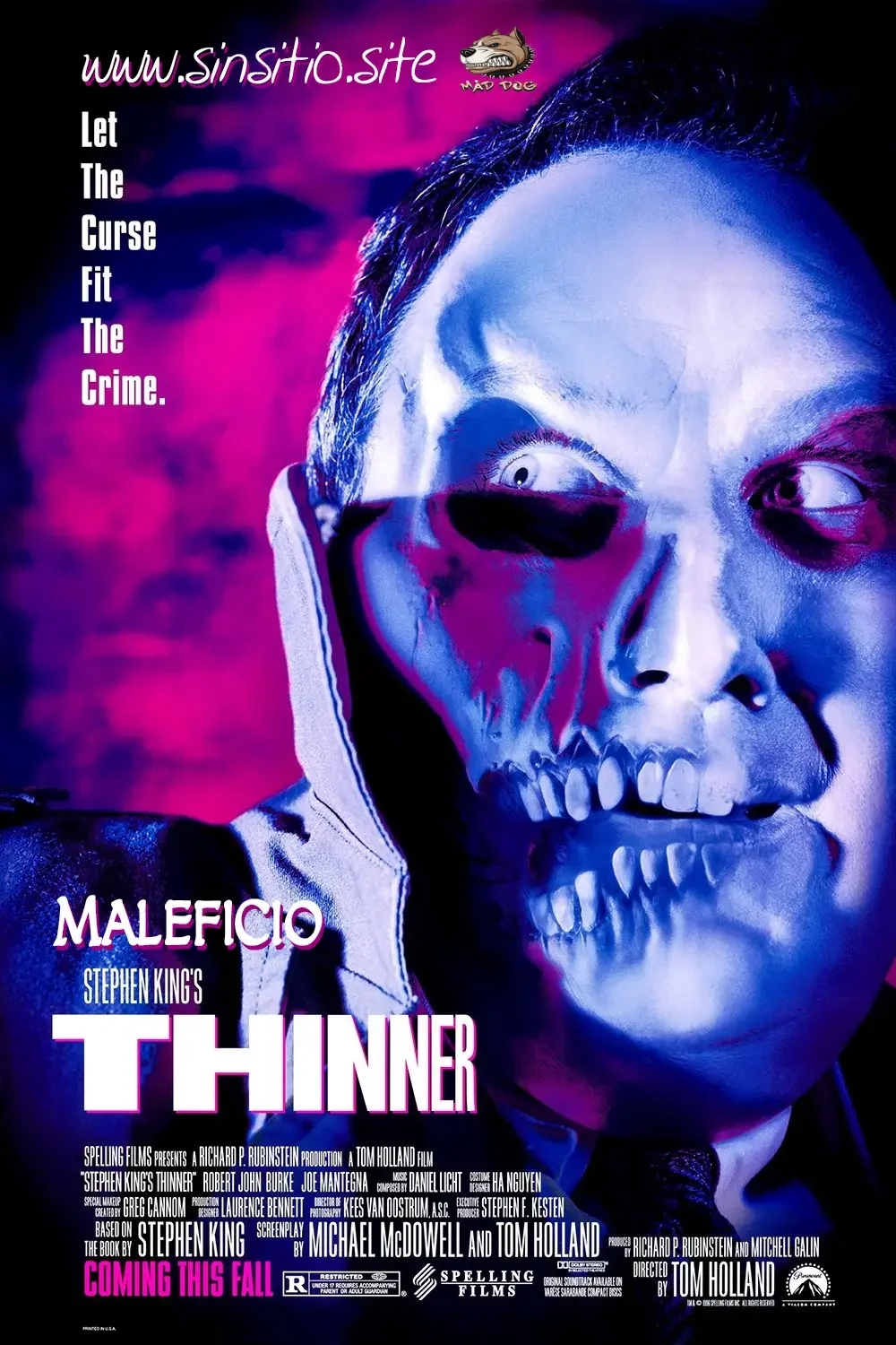 Maleficio (Thinner) (1996).BDrip 1080p (Spanish-English+Subt)