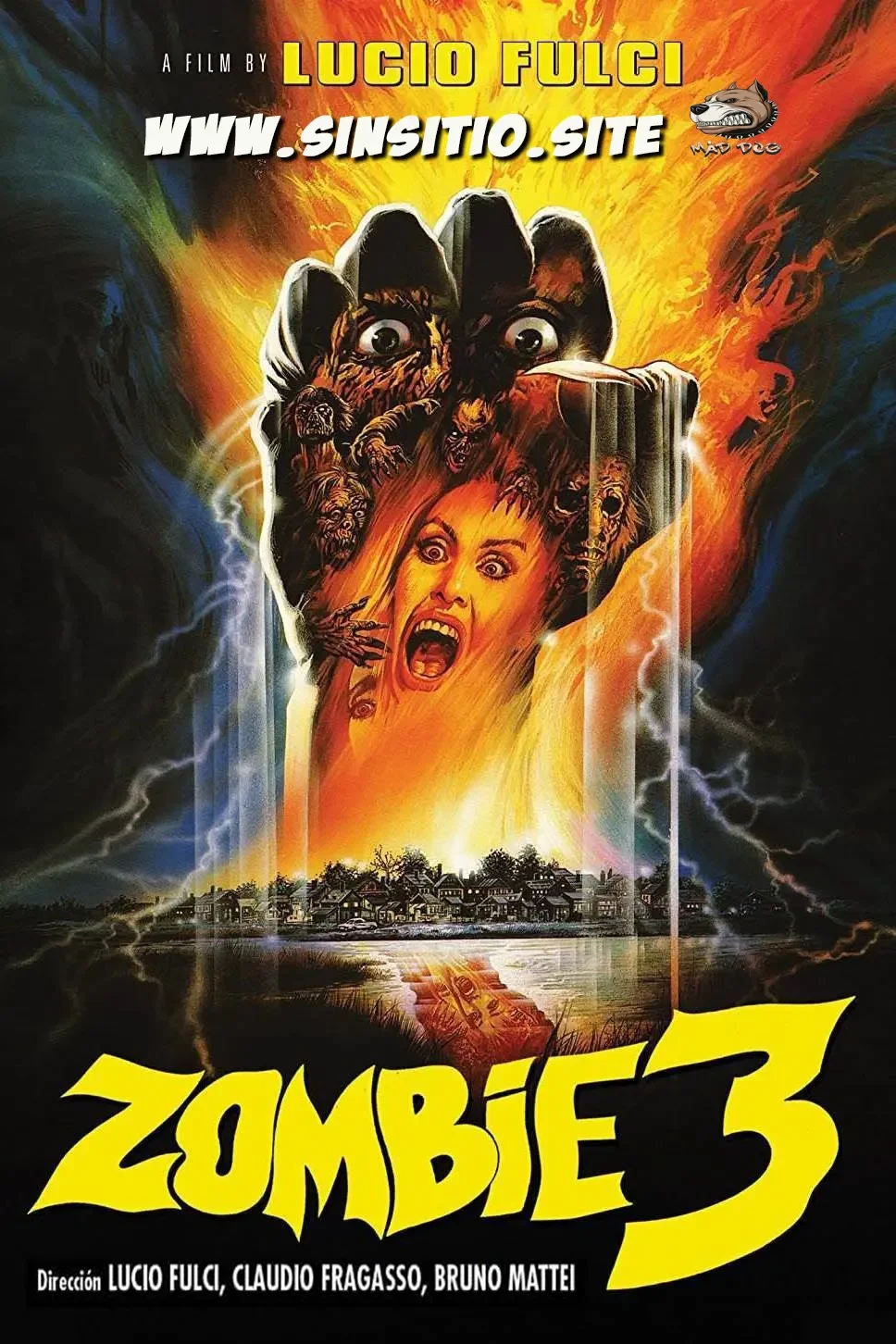 Zombie 3 (1988). (Lucio Fulci) BDRip 1080p (Spanish-English+Subt)