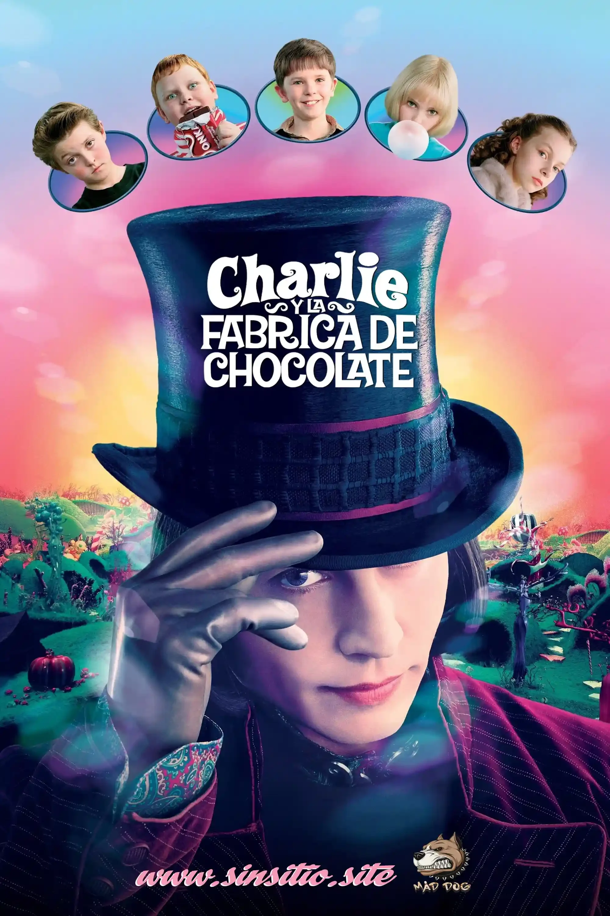 Charlie y la fabrica de Chocolate (2005).HEVC BDrip 1080p (Spanish-English+Subt)