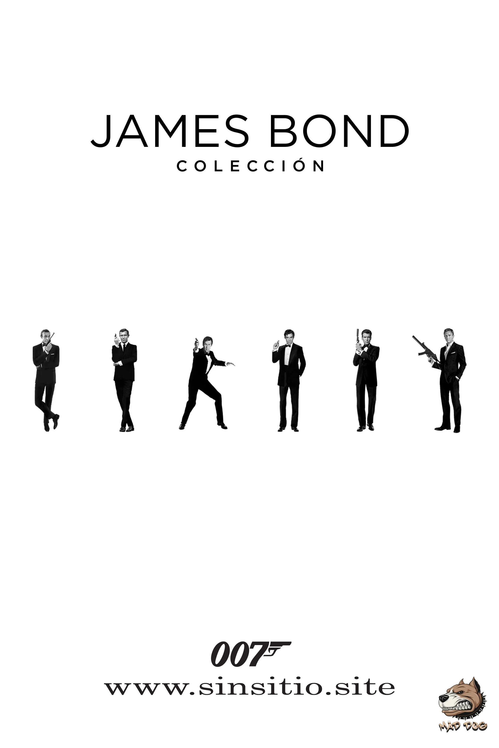 Colección James Bond 007 (1962-2021)