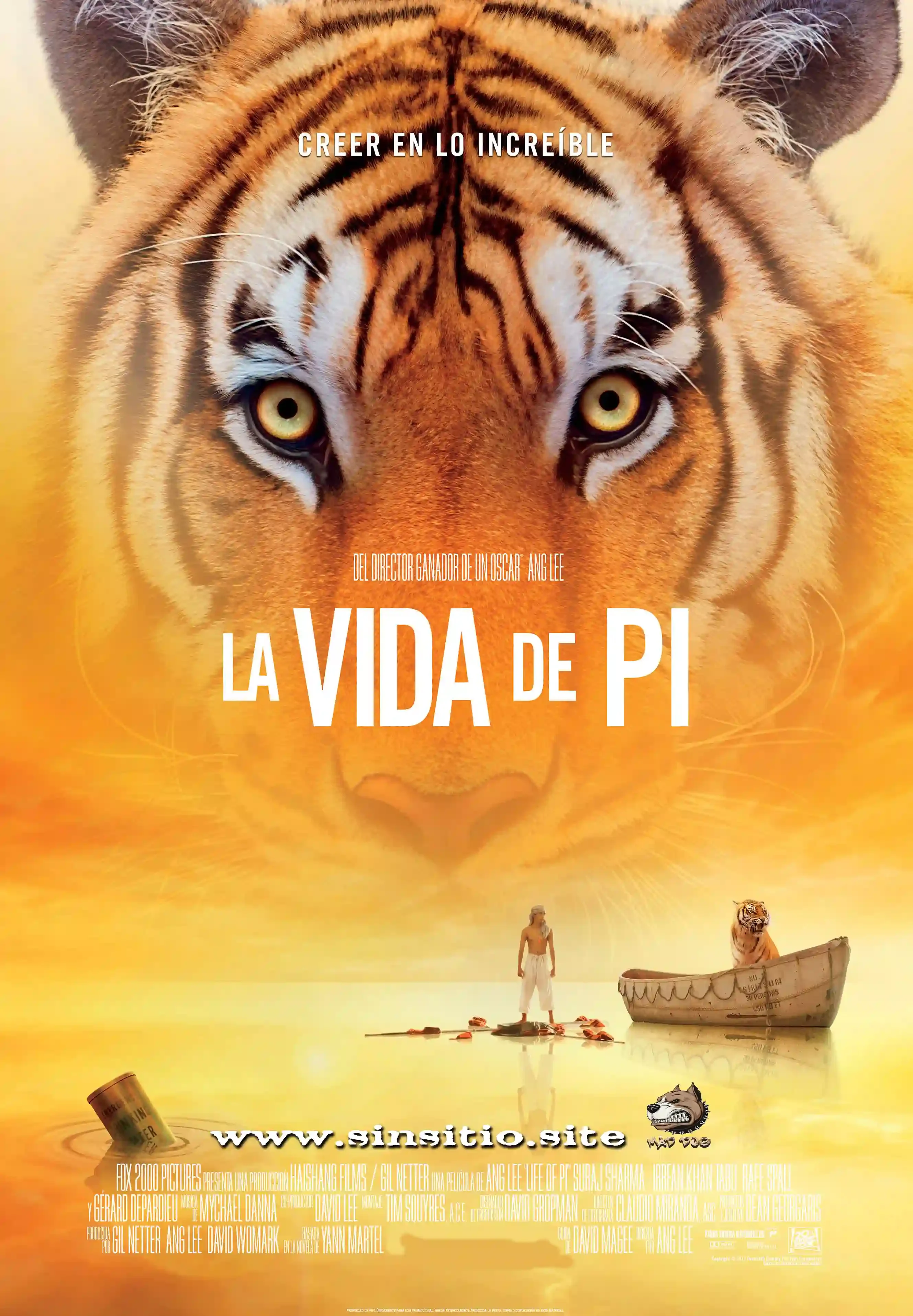 La vida de Pi (2012).HEVC BDrip 1080p (Spanish-English+Subt)