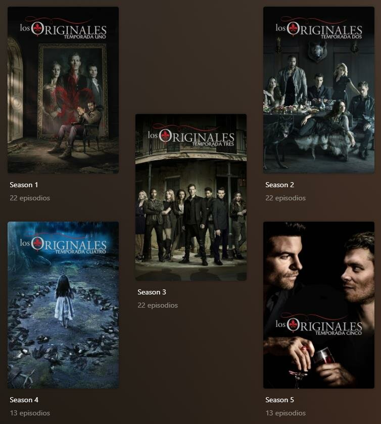 Los Originales (Temporada 1-2-3-4-5) (2013-2018)