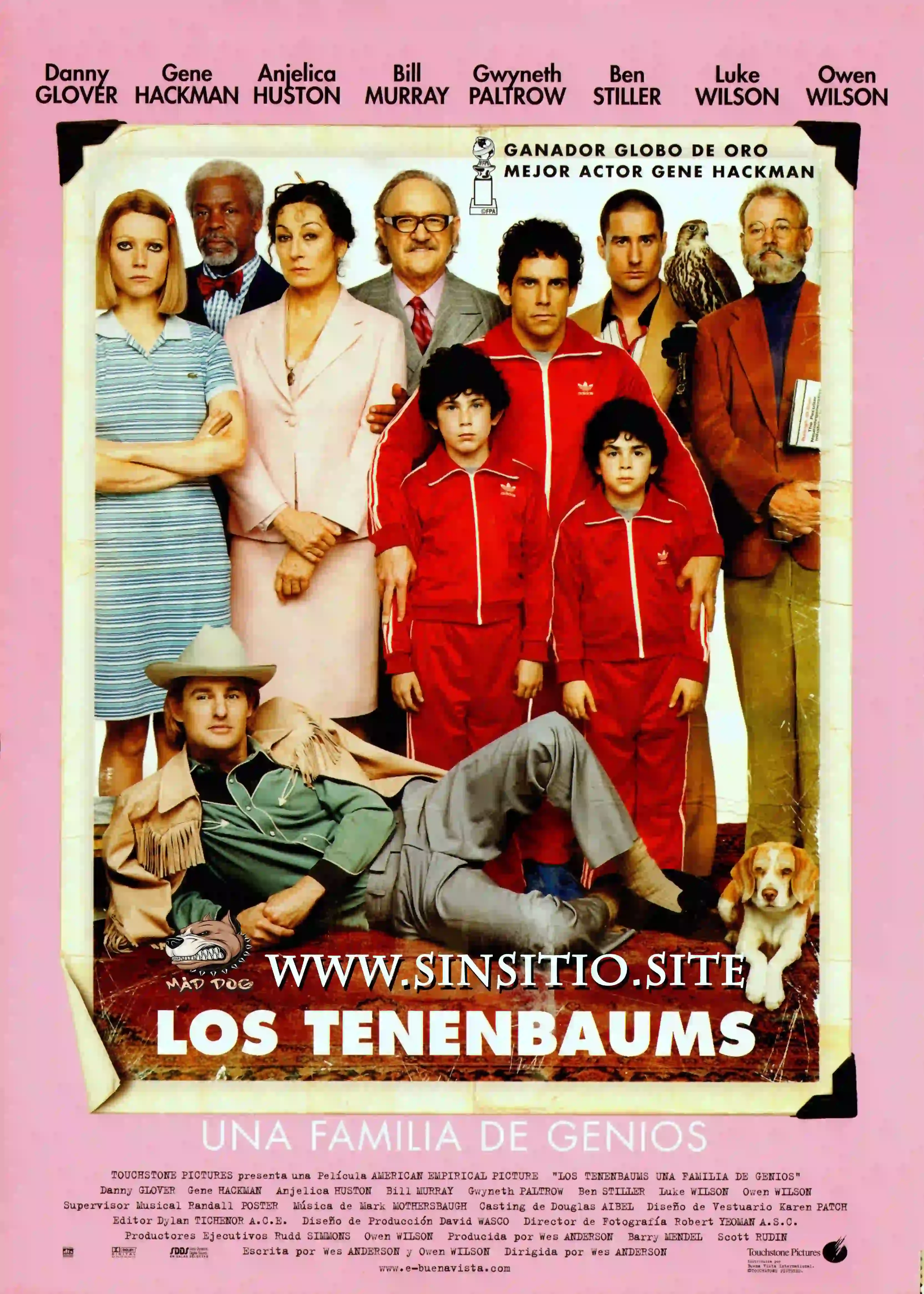 Los Tenenbaums. Una familia de genios (2001).BDrip 1080p (Spanish-English+Subt)