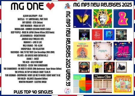 MP3 NEW RELEASES 2025 WEEK 33 Mp3