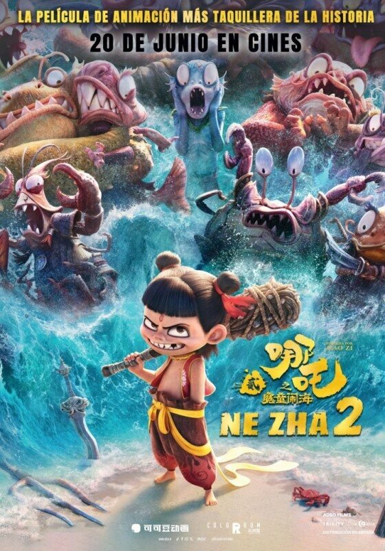 Ne Zha 2: El renacer del alma (哪吒之魔童闹海) (2025) HDR LATINO CLYON