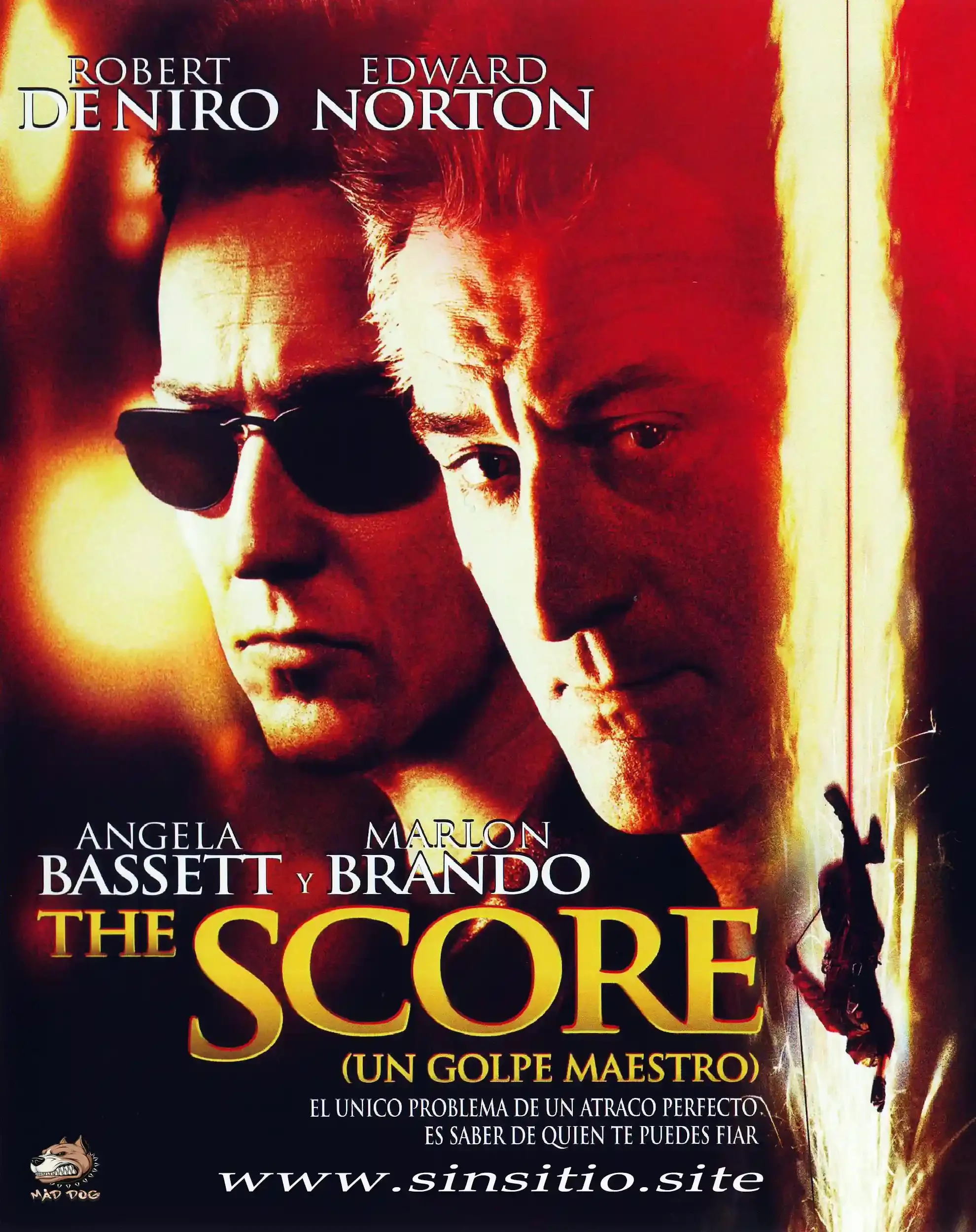 The Score Un golpe maestro (2001).BDrip 720p (Spanish-English+Subt)