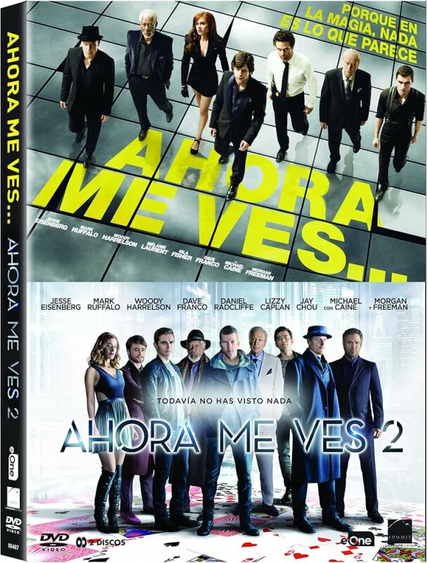 Saga Ahora me ves  ( 2013-2016) BDRIP  1080p H264 Castellano  Inglés AC3 5.1.  Subt