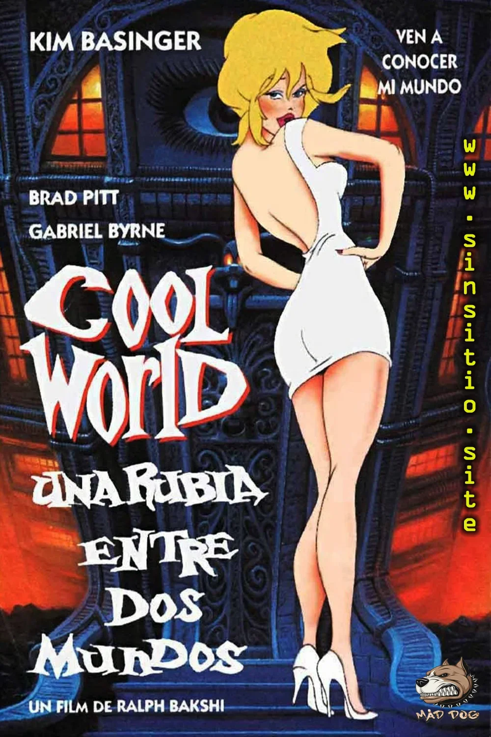 Cool World (Una rubia entre dos mundos) (1992). Webrip 1080P (Spanish-English+Subt)