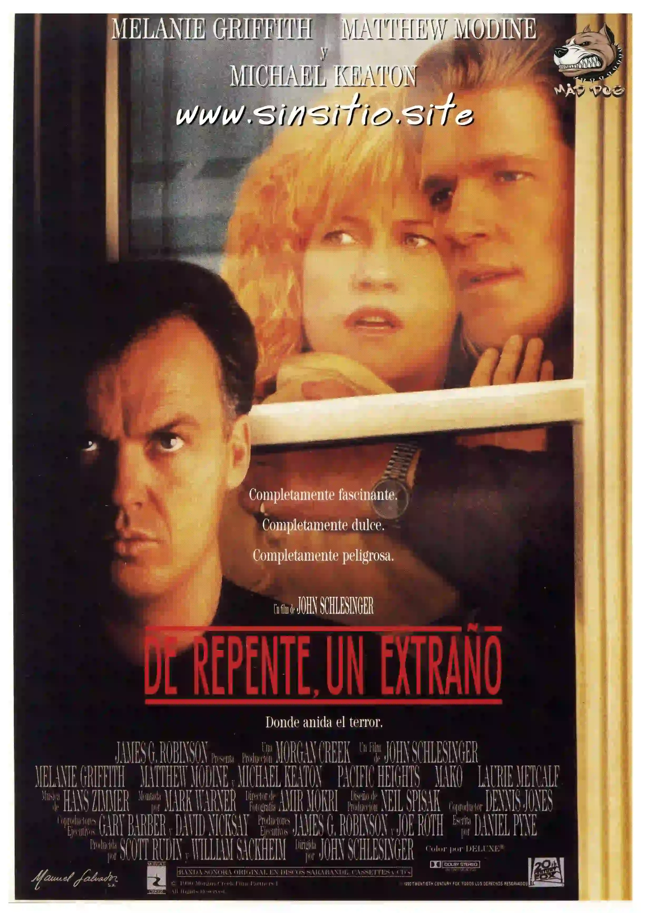 De repente un extraño (1990).BDrip 1080p (Spanish-English+Subt)