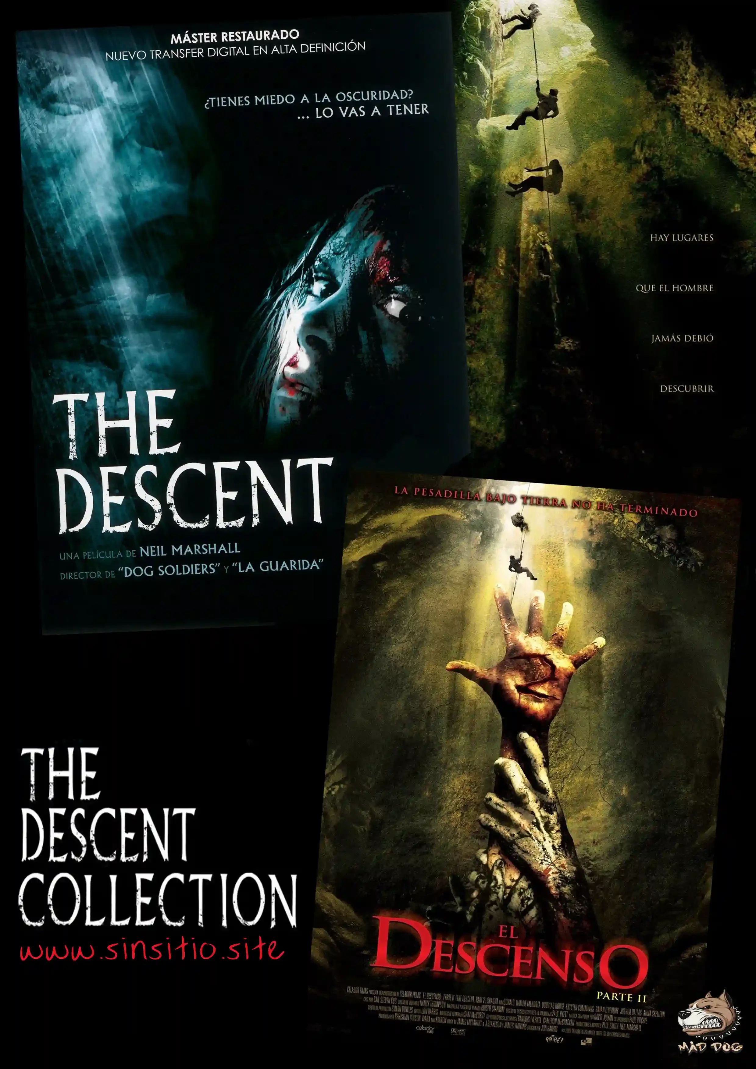 Colección "El descenso" BDrip 1080p (Spanish-English+Subt)