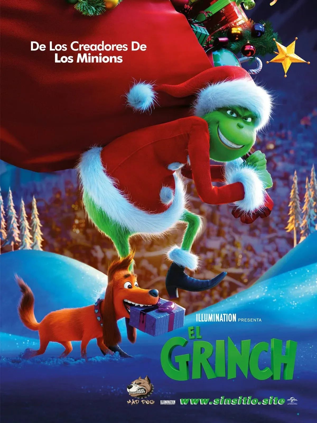 El Grinch (2018).HD 1080p (Spanish-English+Subt)