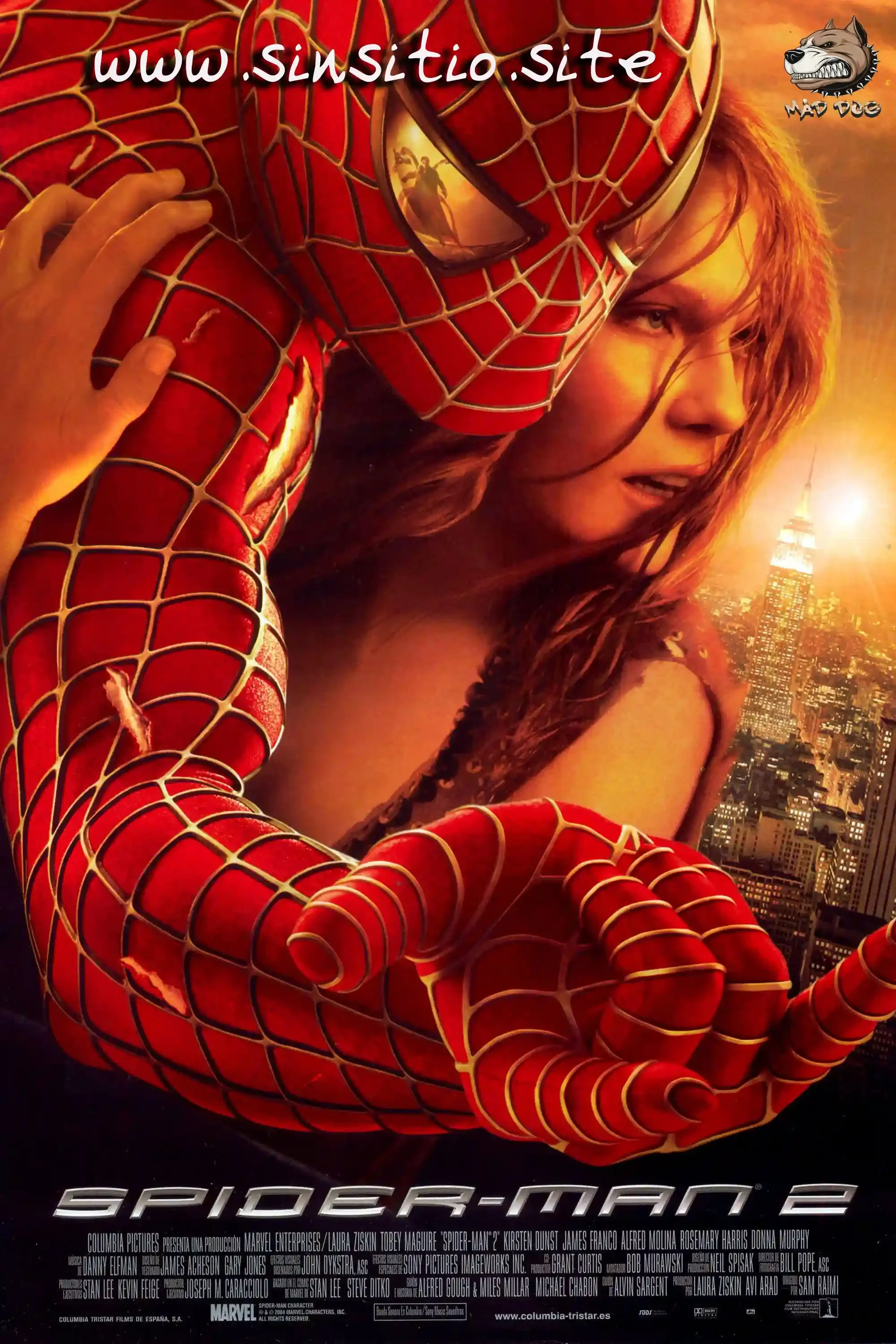 Spider-man 2 (2004).BDrip 1080p (Spanish-English+Subt)