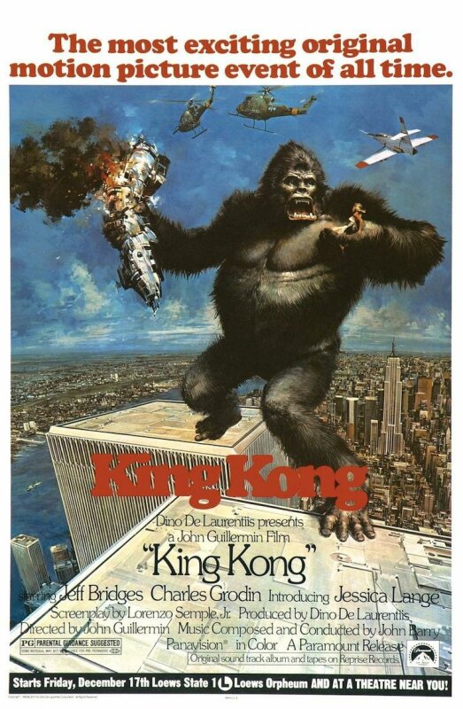 King Kong (1976) BDRip 1080p HEVC Castellano Inglés AC3 5.1 Subt