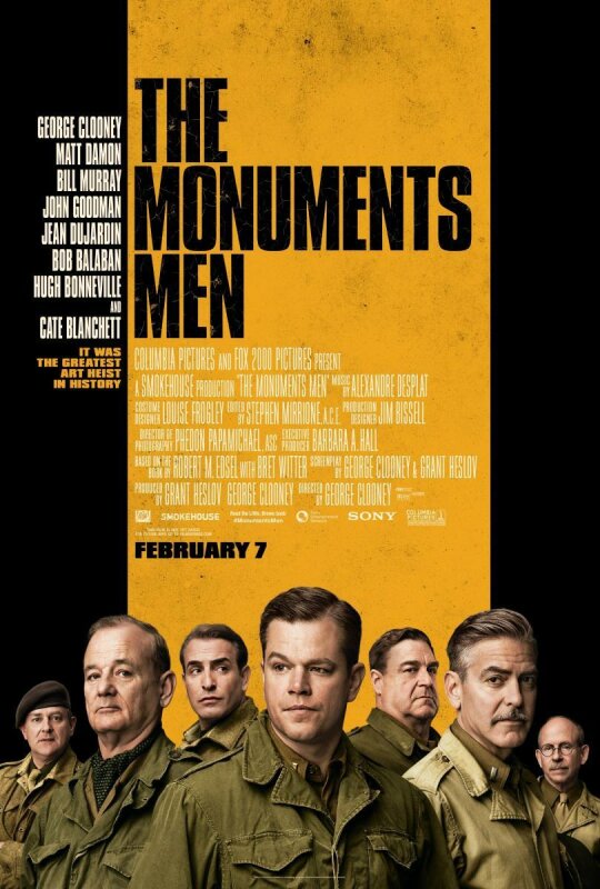 The Monuments Men (2014) BDRip 1080p  AV1 Castellano  Ingles DTS 5.1 Subt