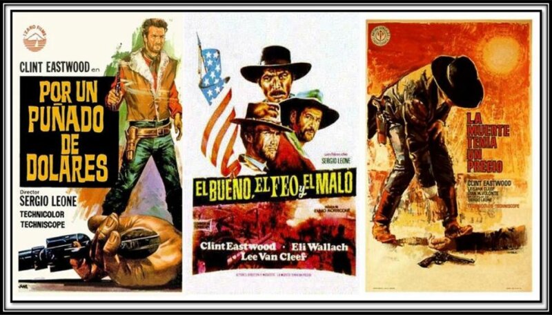Trilogía del dolar (Sergio Leone 1964-1966) BDRip 1080p H264 Cast.Ingles AC3 2.0 Subt