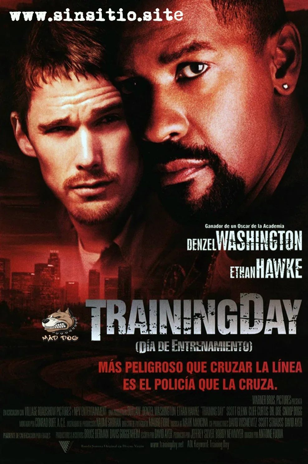 Training Day (Dia de Entrenamiento) (2001).BDrip 1080p (Spanish-English+Subt)