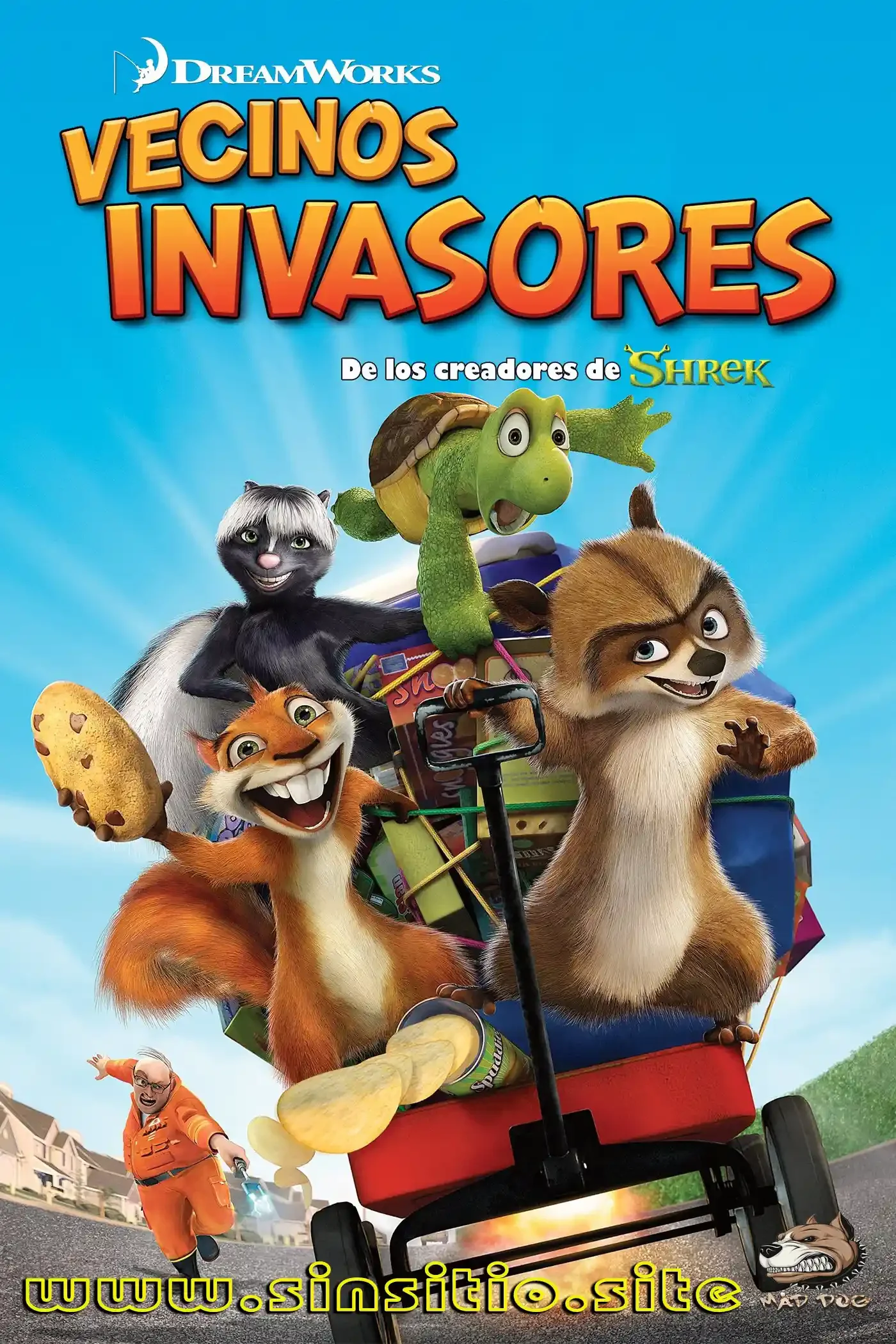 Vecinos Invasores (2006).BDrip 1080p (Spanish-English)
